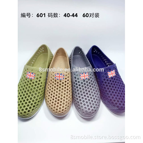 2016 latest design fashion slipper for men like clog